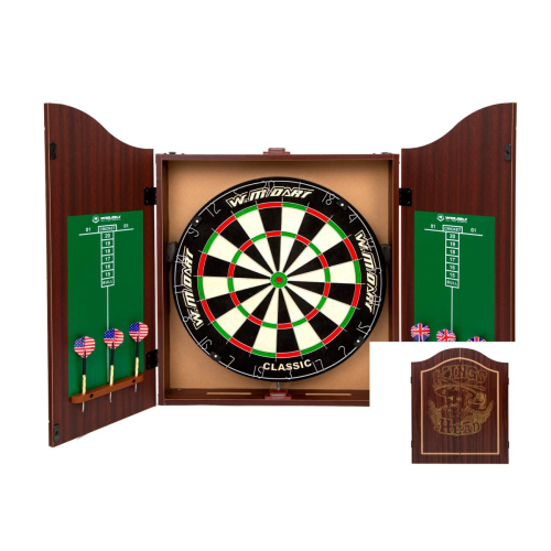 Купить Дартс  Winmax Kings Head с кабинетом мишень 45см сизаль в Киеве - фото №1